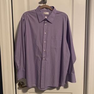 Van Heusen Purple Striped dress shirt